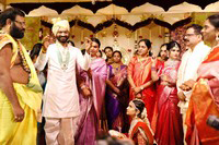 Machilipatnam MP BalaSouri Son Anudeep Wedding Photos